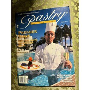 Vtg For Pastry Professionals Pastry Art & Design Magazine Premier Issue Volume 1